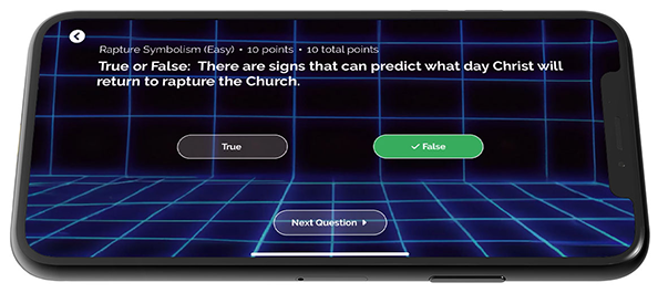 Turning Point - Rapture Challenge Screen