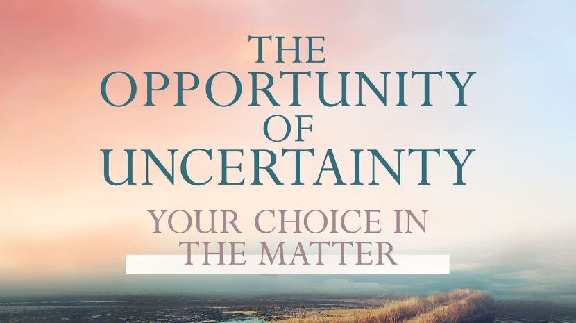 The Opportunity of Uncertainty