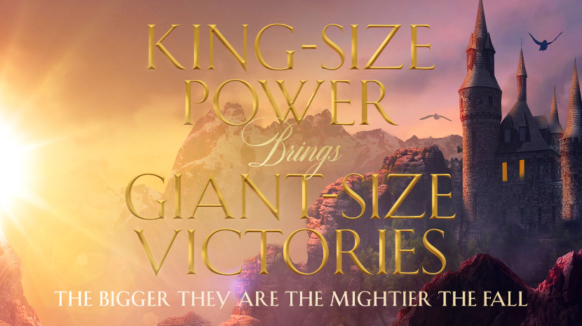 King-Size Power Brings Giant-Size Victories