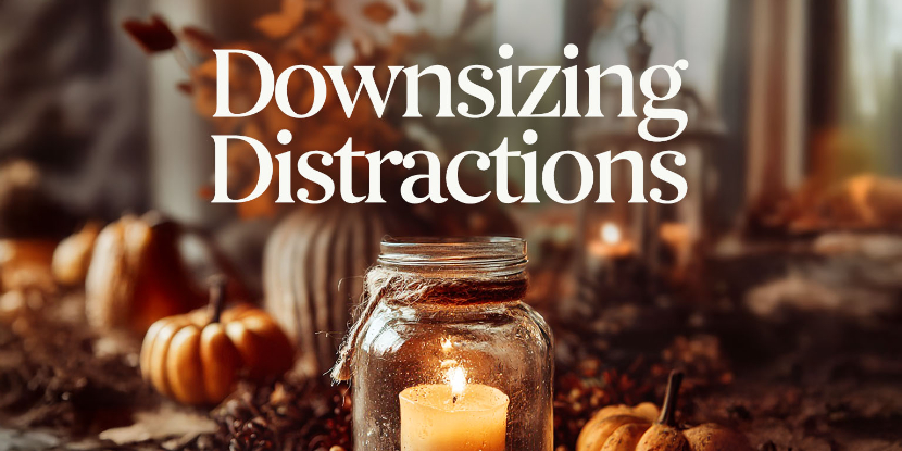 Downsizing Distractions Downsizing Distractions