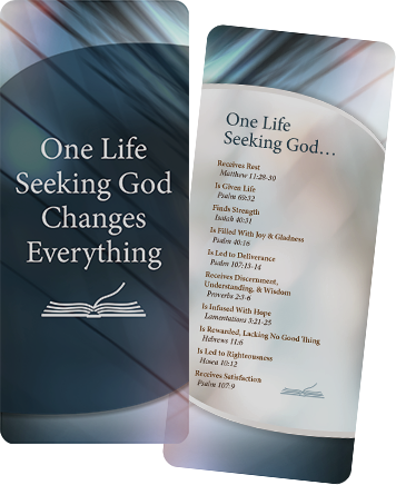 ONE LIFE Bookmark