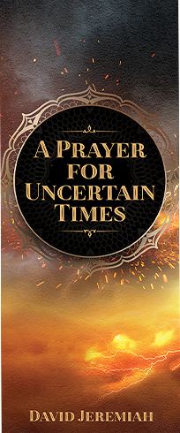 FREE A Prayer for Uncertain Times Bookmark 
with your Handwriting on the Wall Book or Set