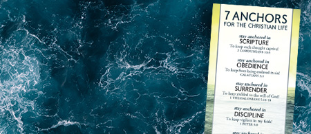 7 Anchors for Life - Free Bible Bookmark 7Anchors for Life - Free Bible Bookmark