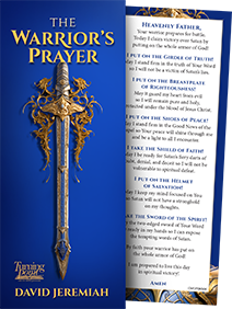 Request Your FREE Warrior's Prayer Bookmark