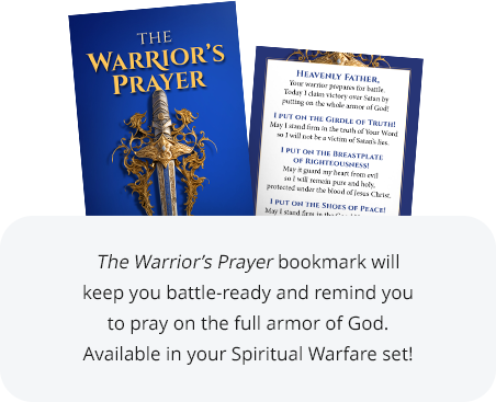 The Warrior's Prayer Bookmark