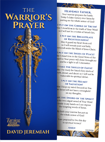 The Warrior's Prayer Bookmark