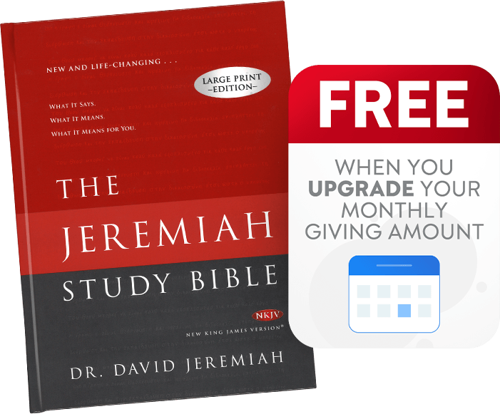 The Jeremiah Study Bible: FREE with your automatic monthly gift