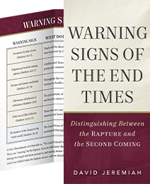 FREE Warning Signs of the End Times Chart