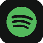 A green circle with a green background. AI generated content