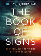 The book is titled “The Book of Signs: 31 Undeniable Prophecies of the Apocalypse." AI generated content