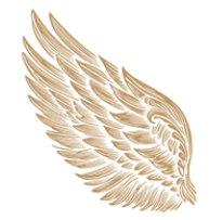 A brown and white striped object is shown in a close up view. AI generated content