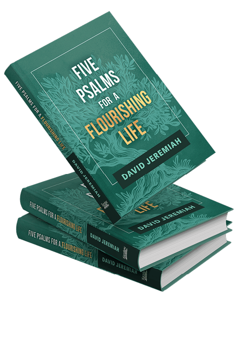 Five Psalms for a Flourishing Life by David Jeremiah. AI generated content