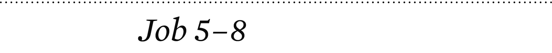 Job 5–8