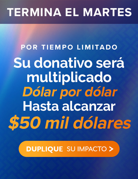 Su donación multiplicada