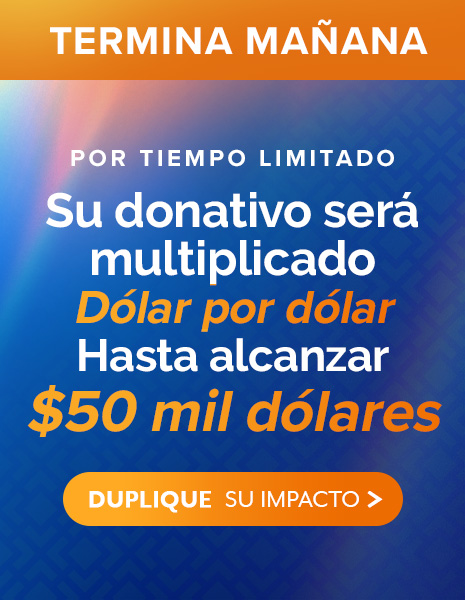 Su donación multiplicada