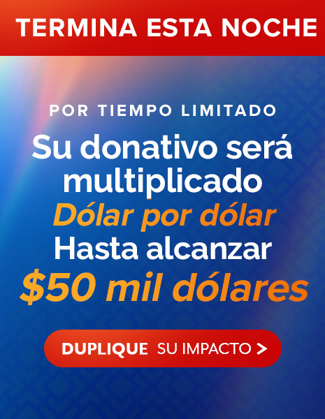 Su donación multiplicada