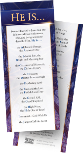 FREE Bookmark: He is