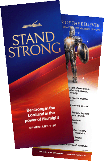 The Battle for Your Soul Stand Strong bookmark