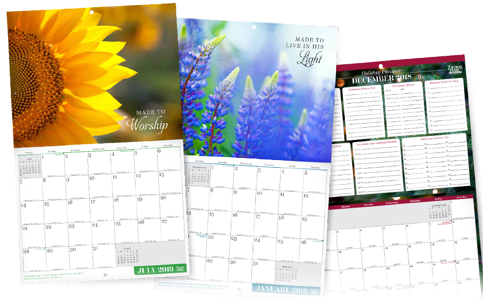 Wonderfully Made 2019 Calendar - DavidJeremiah.org