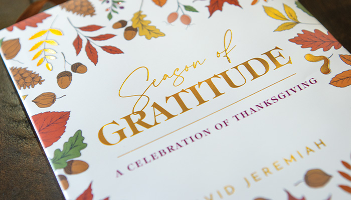 THANKSGIVING PASSAGES: Inspirational Scripture