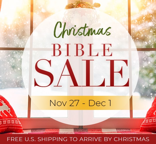 The Jeremiah Study Bible - Christmas Bible Sale