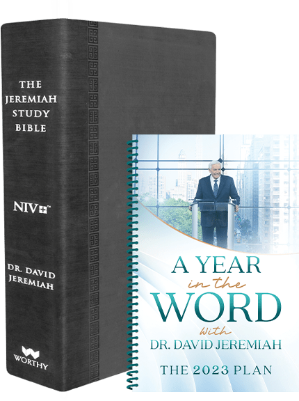 Jeremiah Study Bible - Large Print Leather Luxe (NIV)