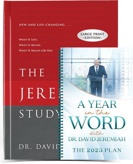Jeremiah Study Bible - Large Print Hardcover (NKJV)