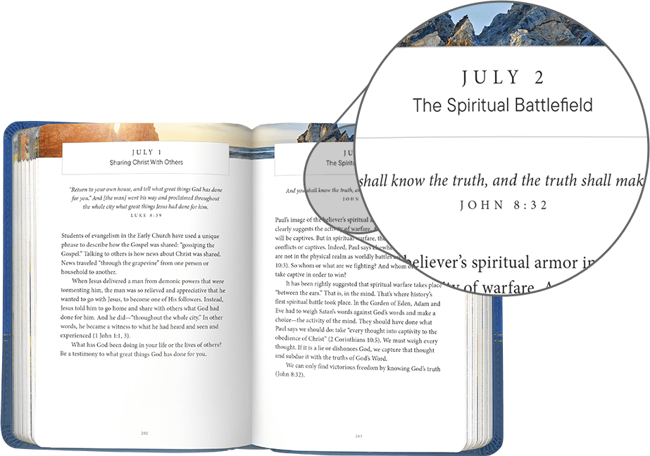 Living in His Light 2025 Devotional