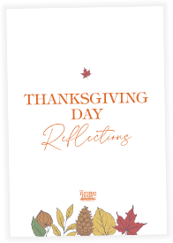 A Special Thanksgiving Day Touch