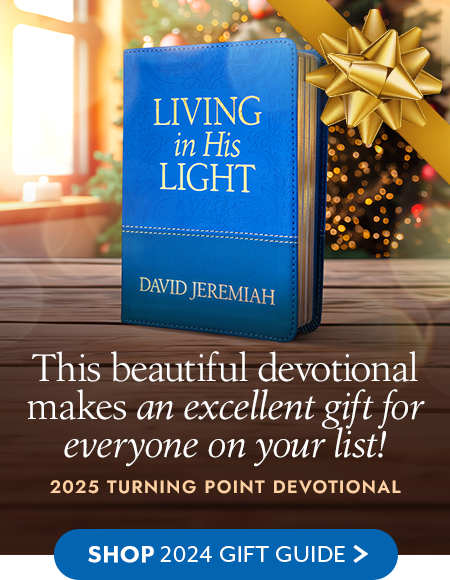 This beautiful devotional makes an excellent gift for everyone on your list! 2025 Turning Point Devotional