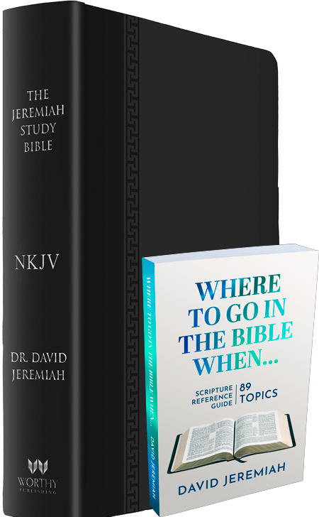 Jeremiah Study Bible - Large Print Leather Luxe (NKJV)