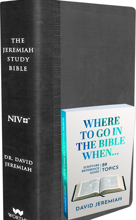 Jeremiah Study Bible - Large Print Leather Luxe (NIV)