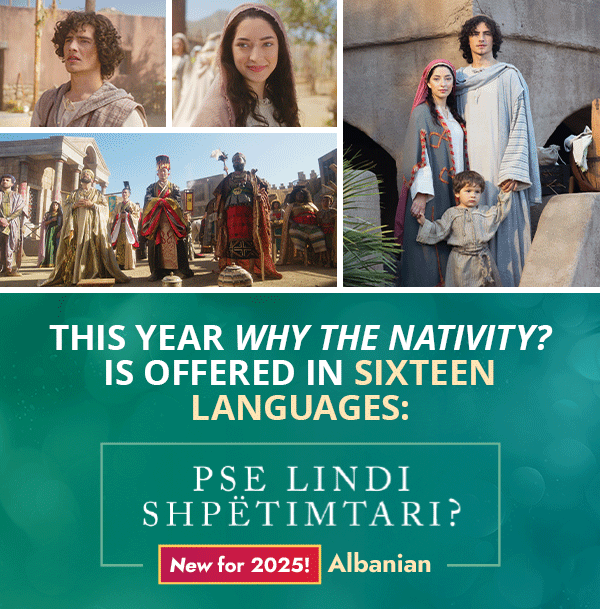 <em>Why the Nativity?</em> continues to reach people worldwide!