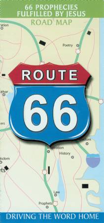 Route 66 Map 2:  66 Prophecies Fulfilled by Jesus Image