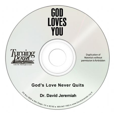 God's Love Never Quits Image