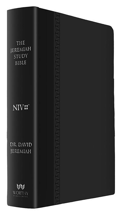 Jeremiah Study Bible NIV Large Print Black Luxe