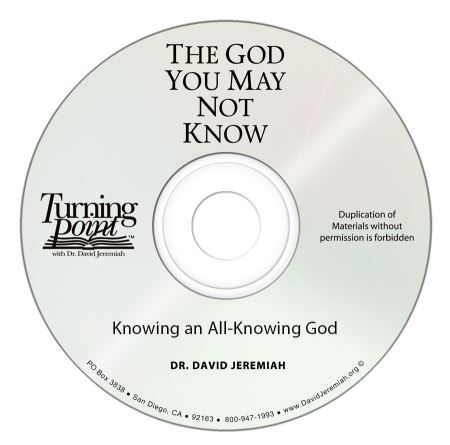 Knowing an All-Knowing God Image