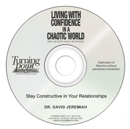 Stay Constructive In Your Relationships    Image