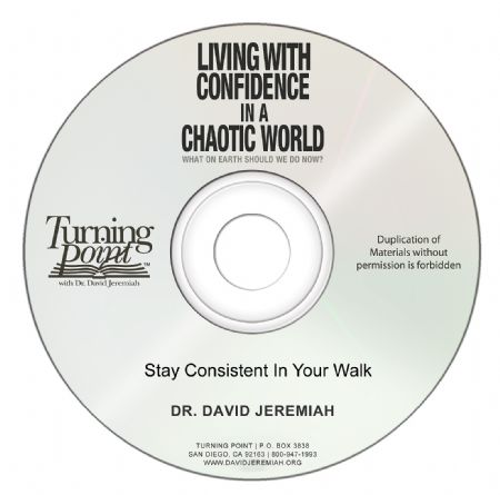 Stay Consistent In Your Walk  Image