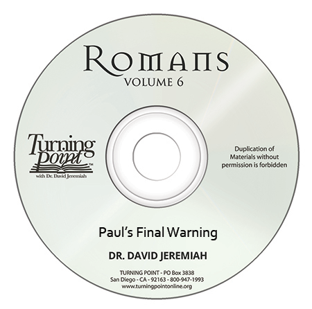 Paul's Final Warning Image