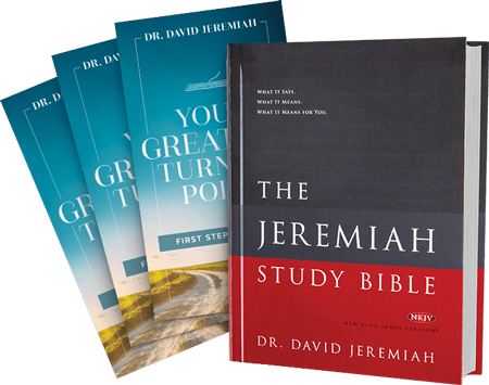Your Greatest Turning Point 3-Pack and Jeremiah Study Bible