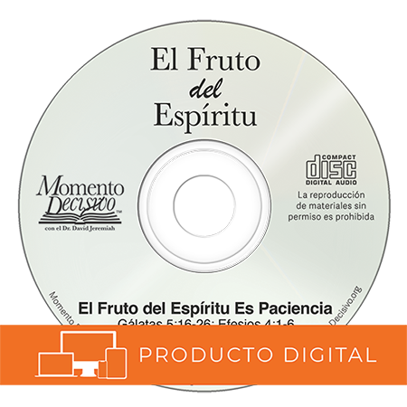 El Fruto del Espíritu Es Paciencia Image