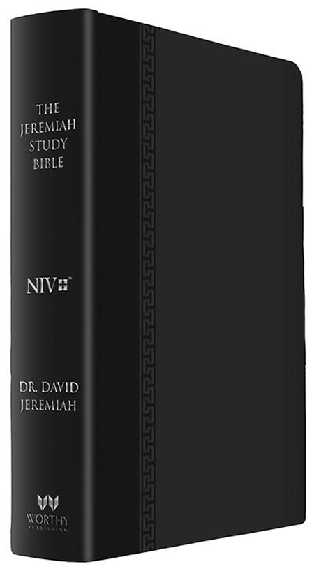 NIV Black Luxe Jeremiah Study Bible 