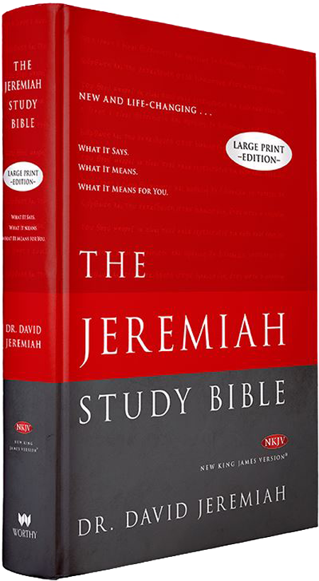 Jeremiah Study Bible Nkjv Hardback Large Print Davidjeremiahca