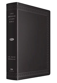Large Print NKJV Black Luxe Jeremiah Study Bible Image