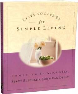 Lists to Live by for Simple Living Image