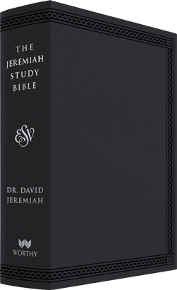 ESV Black Leather Luxe Jeremiah Study Bible  Image
