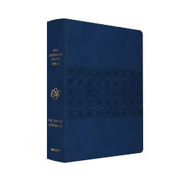 ESV Navy Luxe Limited Edition Jeremiah Study Bible Image