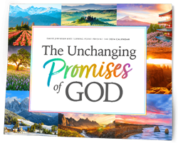 The Unchanging Promises of God 2024 Calendar Image