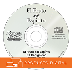 El Fruto del Espíritu Es Benignidad   Image